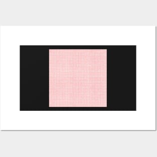 Traditional Japanese Shibori Kanoko Tie-Dye Fawn Spots Pattern in Pastel Pink Posters and Art